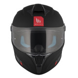 Casca integrala MT Targo S A1 negru mat - omologare noua ECE 22.06 - tip viziera: MT-V-14B