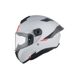 Casca integrala MT Targo S A12 gri lucios - omologare noua ECE 22.06 - tip viziera: MT-V-14B