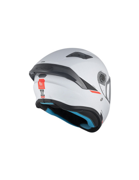 Casca integrala MT Targo S A12 gri lucios - omologare noua ECE 22.06 - tip viziera: MT-V-14B