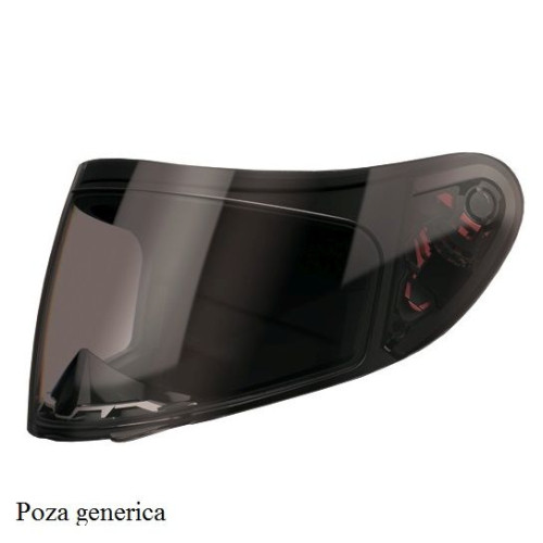 Viziera neagra casca integrala MT KRE Snake Carbon - KRE SV - pinlock ready (tip MT-V-09)