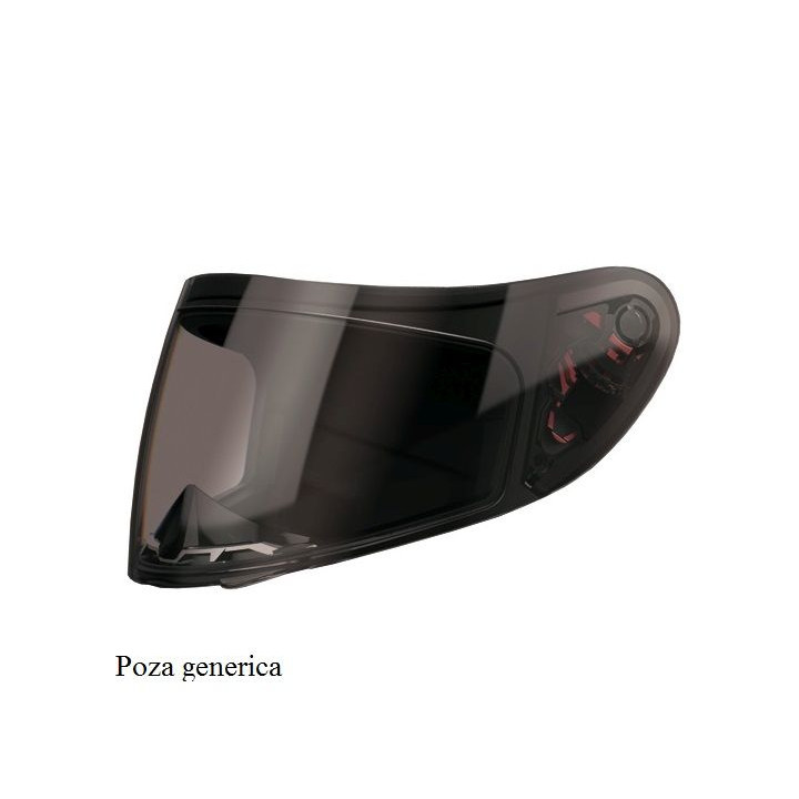 Viziera neagra casca integrala MT KRE Snake Carbon - KRE SV - pinlock ready (tip MT-V-09)