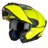 Casca modulabila MT Atom 2 SV A3 galben fluor lucios (ochelari soare integrati) Pinlock Ready - tip viziera: MT-V-35