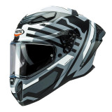 Casca integrala Caberg model Drift Evo II SV Horizon N5 gri/negru/alb mat Pinlock ready - lentila Pinlock inclusa