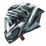 Casca integrala Caberg model Drift Evo II SV Horizon N5 gri/negru/alb mat Pinlock ready - lentila Pinlock inclusa