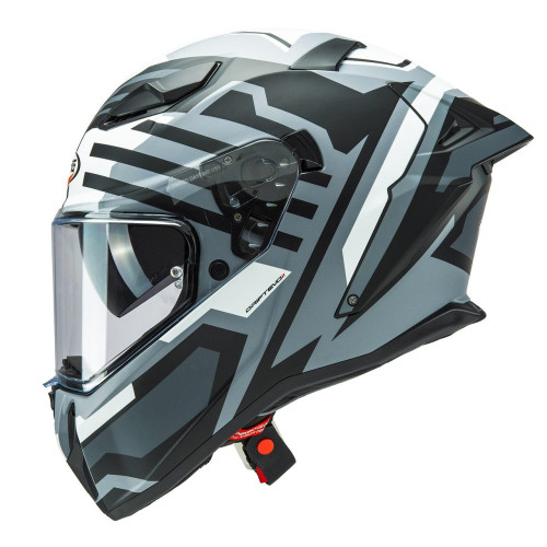 Casca integrala Caberg model Drift Evo II SV Horizon N5 gri/negru/alb mat Pinlock ready - lentila Pinlock inclusa 2