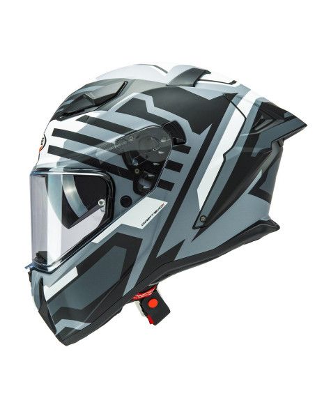 Casca integrala Caberg model Drift Evo II SV Horizon N5 gri/negru/alb mat Pinlock ready - lentila Pinlock inclusa