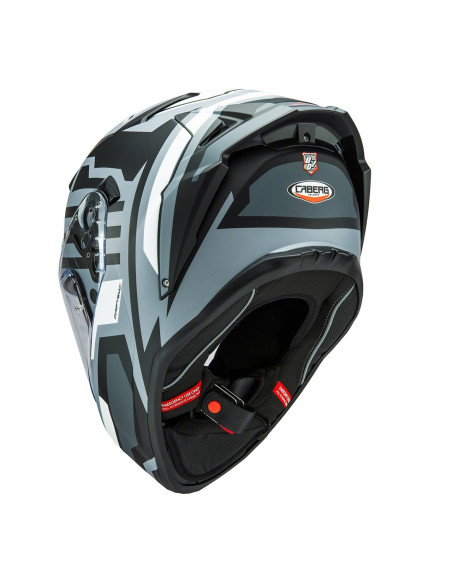 Casca integrala Caberg model Drift Evo II SV Horizon N5 gri/negru/alb mat Pinlock ready - lentila Pinlock inclusa
