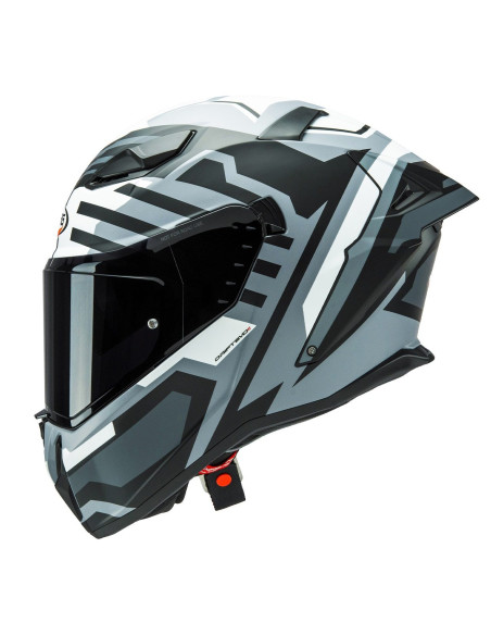 Casca integrala Caberg model Drift Evo II SV Horizon N5 gri/negru/alb mat Pinlock ready - lentila Pinlock inclusa