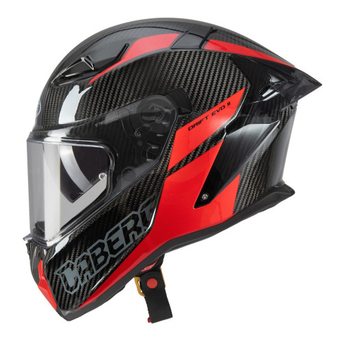 Casca integrala Caberg model Drift Evo II Carbon Nova N5 rosu Pinlock ready - lentila Pinlock - 100% carbon 2