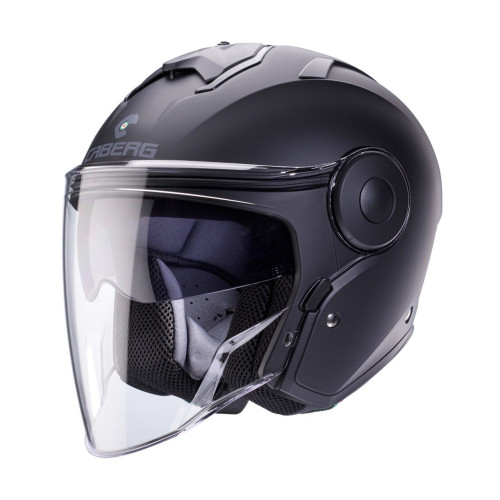 Casca open face (jet) Caberg model Soho SV 17 negru mat