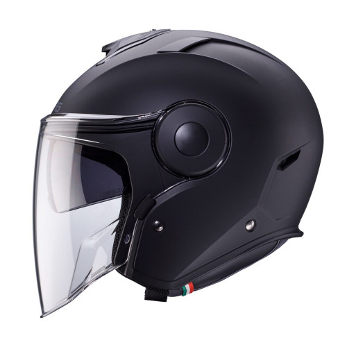 Casca open face (jet) Caberg model Soho SV 17 negru mat 2