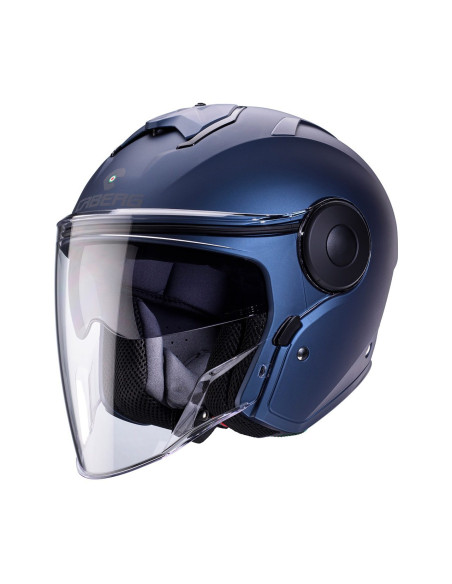 Casca open face (jet) Caberg model Soho SV G8 blue jeans (albastru) mat