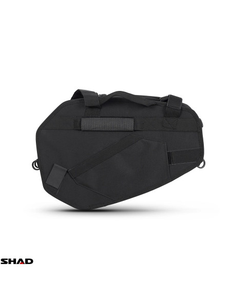 Set genti laterale Shad model E48 - culoare: negru (volum total: 46-58L)
