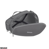 Set genti laterale Shad model E48 - culoare: negru (volum total: 46-58L)