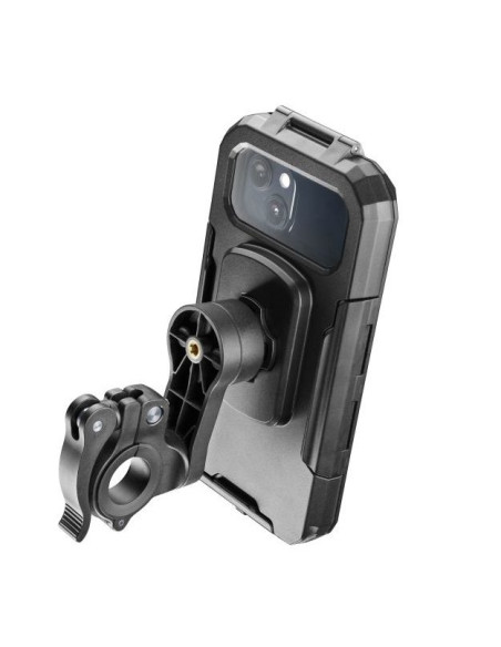 Suport telefon Interphone model Quiklox Armor Pro - carcasa universala - montaj pe ghidon - waterproof - diagonala maxima smartp