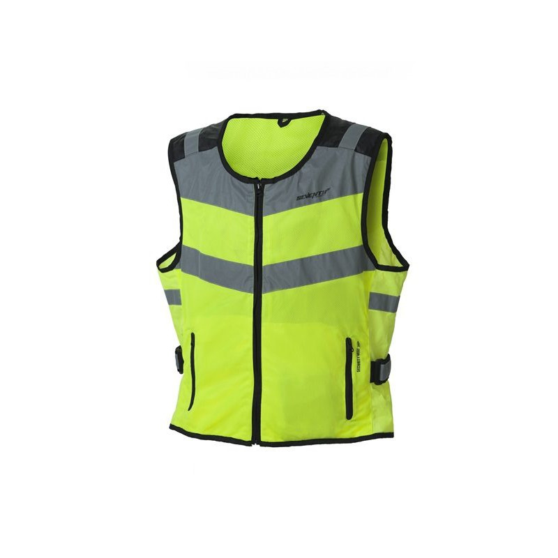 Vesta moto reflectorizanta Seventy model SD-S2 culoare: galben fluor