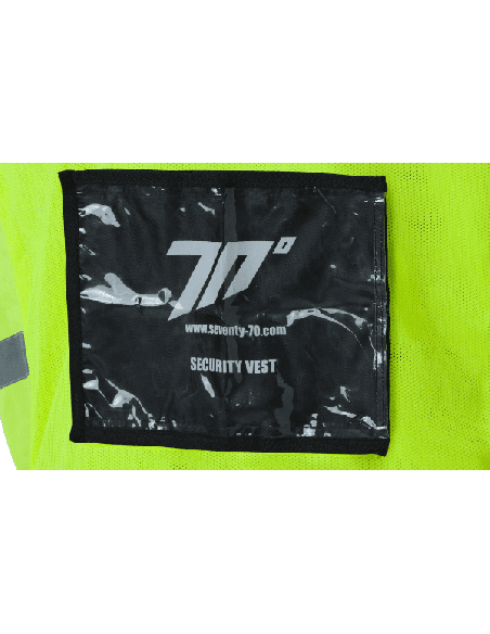 Vesta moto reflectorizanta Seventy model SD-S2 culoare: galben fluor