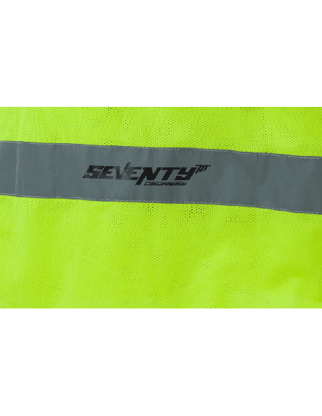 Vesta moto reflectorizanta Seventy model SD-S2 culoare: galben fluor
