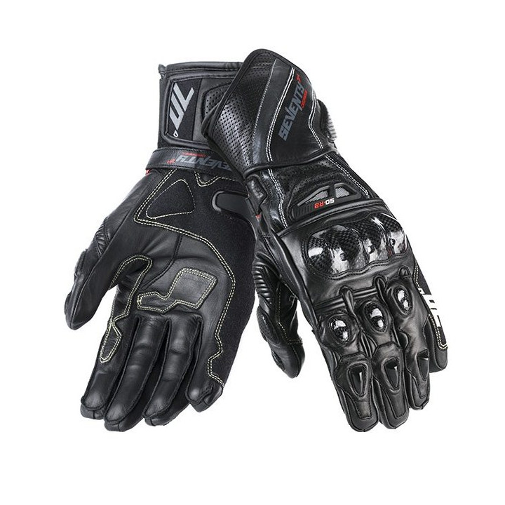 Manusi copii racing vara Seventy model SD-R2K negru/gri