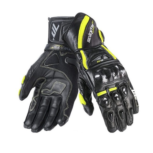 Manusi copii racing vara Seventy model SD-R2K negru/galben