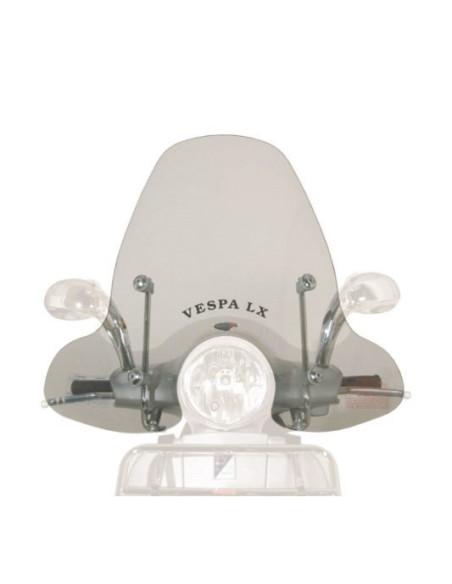 Parbriz mare (inalt) transparent Vespa LX 2T-4T AC 50-125-150cc