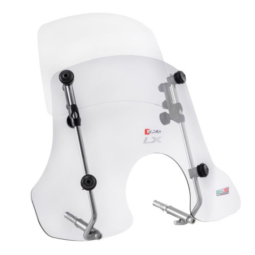 Parbriz mare dublu transparent Vespa LX 2T-4T AC 50-125-150cc