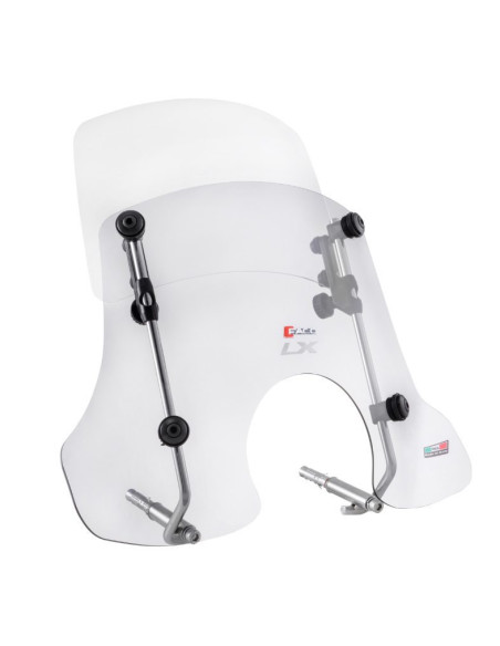 Parbriz mare dublu transparent Vespa LX 2T-4T AC 50-125-150cc