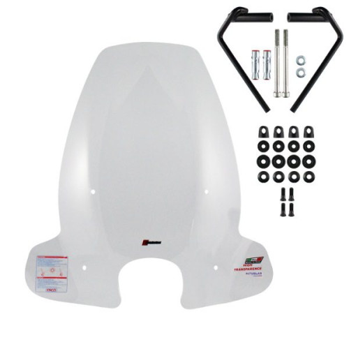 Parbriz mare transparent Piaggio Liberty 50 ie IGET 3V (16-22) 4T AC 50cc - Liberty ie IGET 3V ABS (16-22) 4T AC 125-150cc