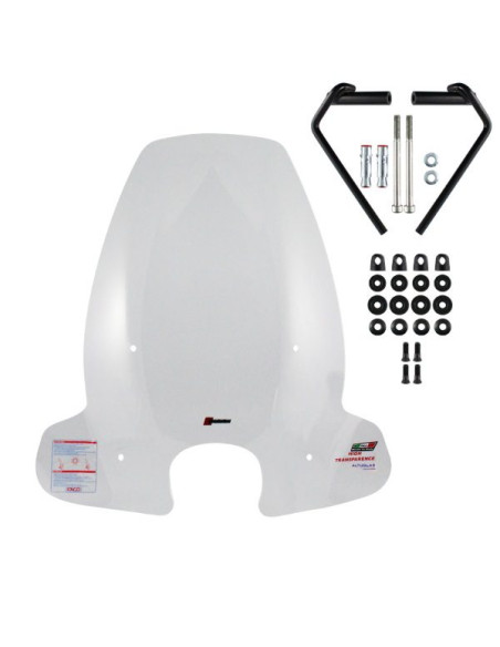 Parbriz mare transparent Piaggio Liberty 50 ie IGET 3V (16-22) 4T AC 50cc - Liberty ie IGET 3V ABS (16-22) 4T AC 125-150cc