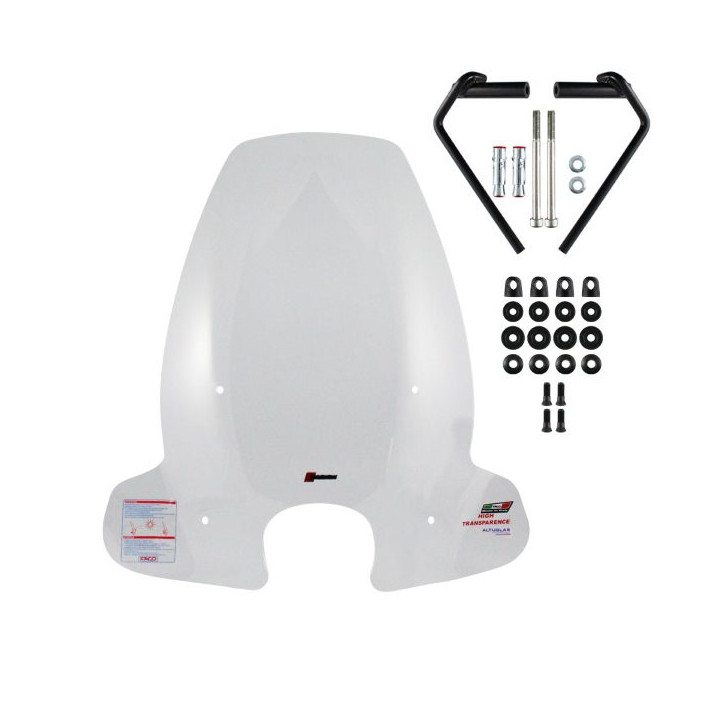 Parbriz mare transparent Piaggio Liberty 50 ie IGET 3V (16-22) 4T AC 50cc - Liberty ie IGET 3V ABS (16-22) 4T AC 125-150cc