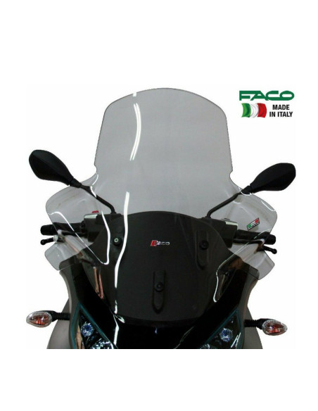 Parbriz mare transparent Piaggio MP3 125 ie (11-12) - MP3 300 Business-Sport (10-18) - MP3 350 (18-19) - MP3 500 Business-Sport 