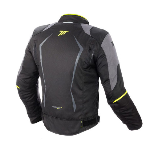 Geaca (jacheta) motociclete barbati Racing Seventy vara/iarna model SD-JR47 culoare: negru/galben fluor 2