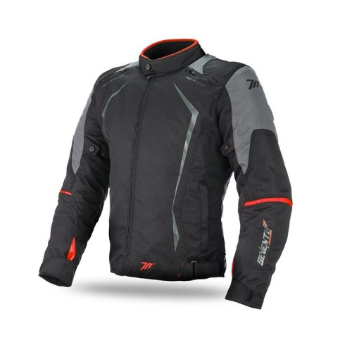 Geaca (jacheta) motociclete barbati Racing Seventy vara/iarna model SD-JR47 culoare: negru/rosu