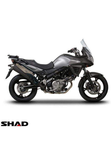 Portbagaj metalic spate Suzuki DL 650 A V-Strom ABS (12-16) - DL 650 XT A V-Strom ABS (15-16) (culoare: negru)