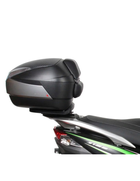 Portbagaj metalic spate Kawasaki J 125 - J 125 Edition (16-19) - J 300 - J 300 Edition (14-19) 4T LC 125-300cc - (culoare: negru