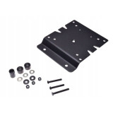 Portbagaj metalic spate Piaggio Fly (14-18) 4T AC 50cc - Fly 125 (13-16) 4T 3V AC 125cc (culoare: negru)