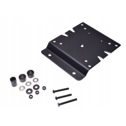 Portbagaj metalic spate Piaggio Fly (14-18) 4T AC 50cc - Fly 125 (13-16) 4T 3V AC 125cc (culoare: negru) 2