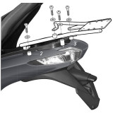 Portbagaj metalic spate Piaggio MP3 ABS HPE (19-21) - MP3 LT Sport (13-20) - MP3 LT Yourban (12-21) 4T LC 300cc - (culoare: negr