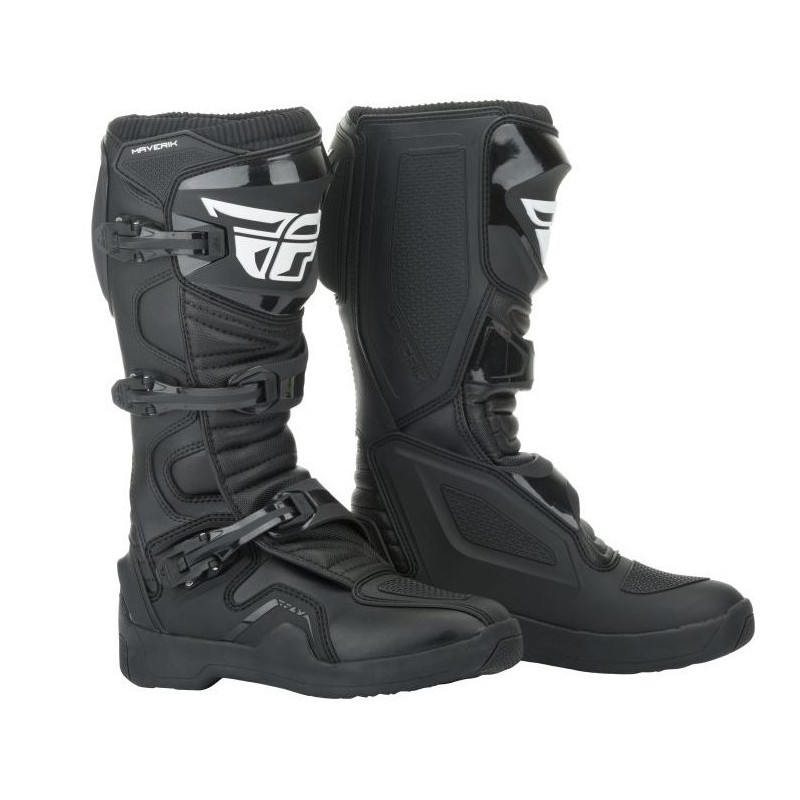 Cizme (boots) cross/enduro (off road) - ATV Fly Racing model Maverick culoare: negru