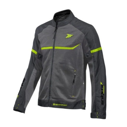 Geaca (jacheta) barbati Racing vara Seventy model SD-JR30.1 Mojave culoare: gri/galben fluor