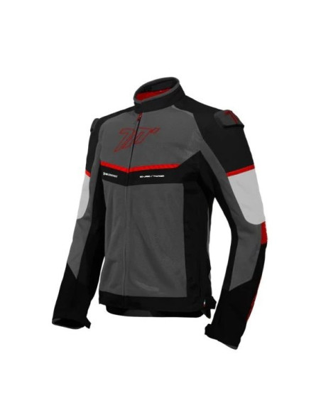 Geaca (jacheta) barbati Racing vara Seventy model SD-JR60 Thunder culoare: gri/rosu