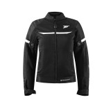 Geaca (jacheta) femei Racing vara Seventy model SD-JR30.2 Mojave culoare: negru/alb