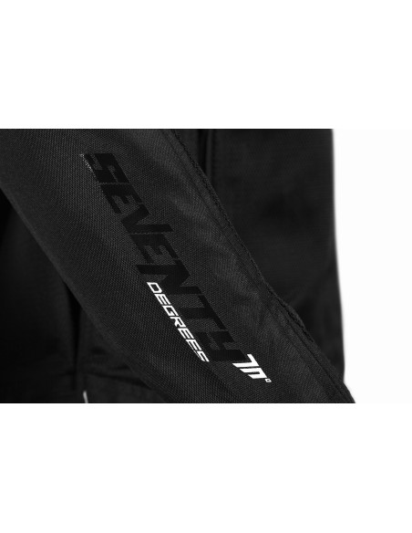 Geaca (jacheta) femei Racing vara Seventy model SD-JR30.2 Mojave culoare: negru/alb