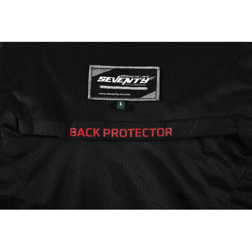 Geaca (jacheta) motociclete barbati Touring Seventy vara model SD-JT66 Sahara culoare: negru 2