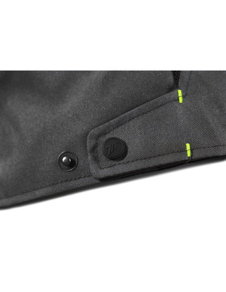 Geaca (jacheta) motociclete barbati Touring Seventy vara model SD-JT66 Sahara culoare: gri/galben fluor
