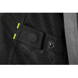 Geaca (jacheta) motociclete femei Touring Seventy vara model SD-JT68 Sahara culoare: gri/galben fluor