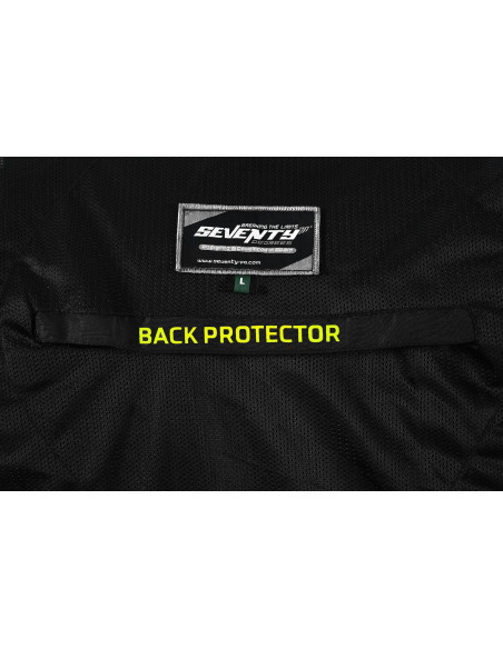 Geaca (jacheta) motociclete femei Touring Seventy vara model SD-JT68 Sahara culoare: gri/galben fluor