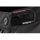 Geaca (jacheta) motociclete femei Touring Seventy vara model SD-JT68 Sahara culoare: gri/fuchsia (roz)