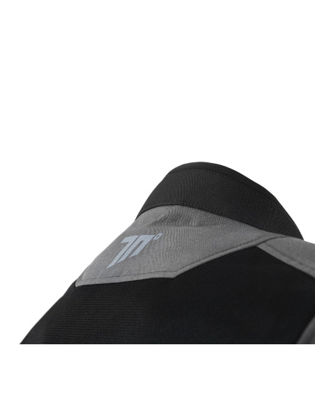 Geaca (jacheta) motociclete femei Touring Seventy vara model SD-JT68 Sahara culoare: gri/fuchsia (roz)