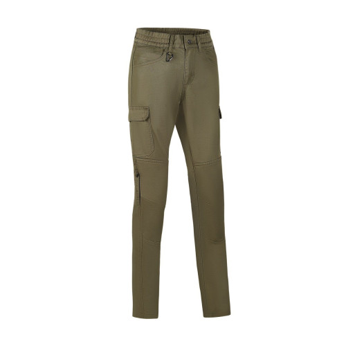 Pantaloni moto barbati Urban Seventy vara model SD-PC24 Teide Cargo culoare: forest green